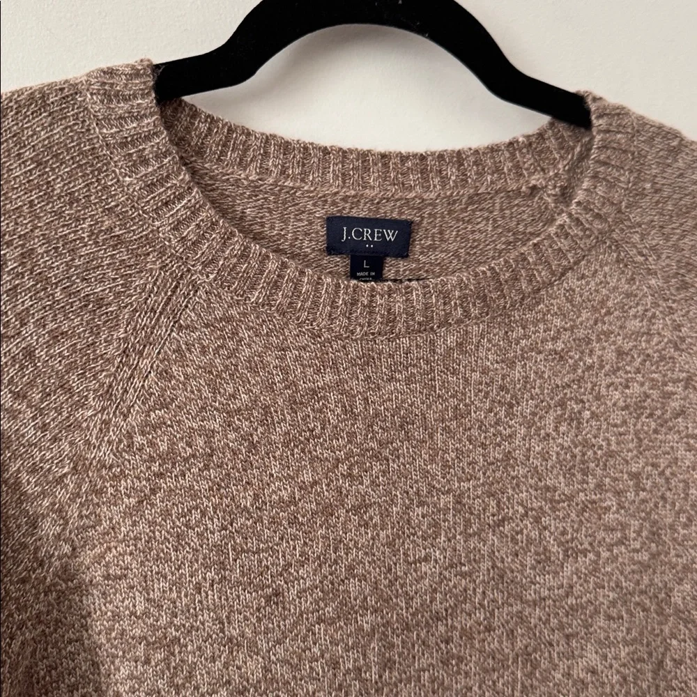 J. Crew Crewneck sweater in supersoft lambswool blend